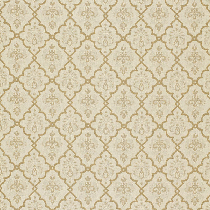 Schumacher Hedgerow Trellis Indoor/Outdoor Sand Fabric 68811