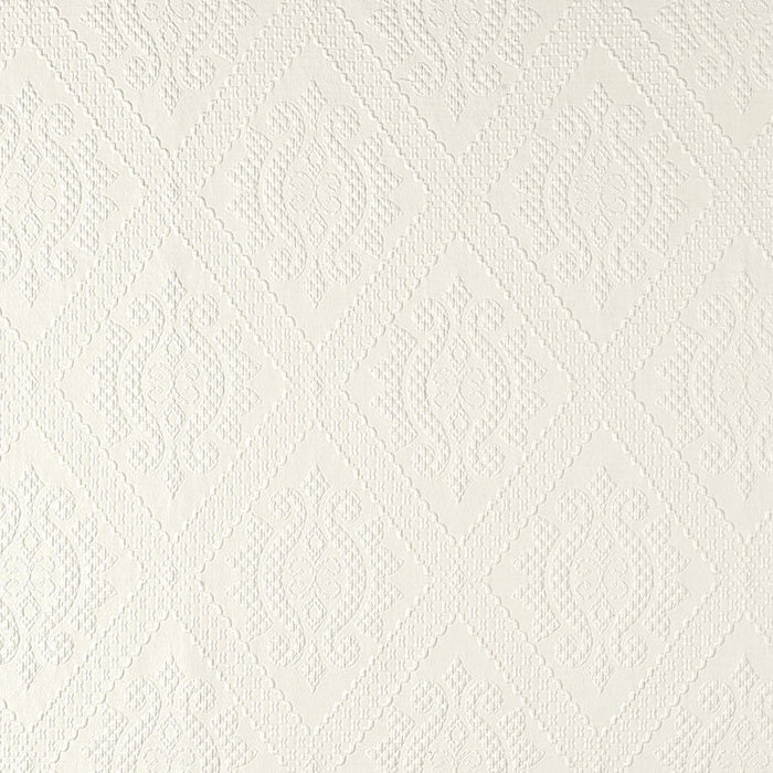 Schumacher Eugenie Matelasse Ivory Fabric Sample 69130