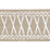 Schumacher Tikki Tape Sea Oyster Trim Sample 69303