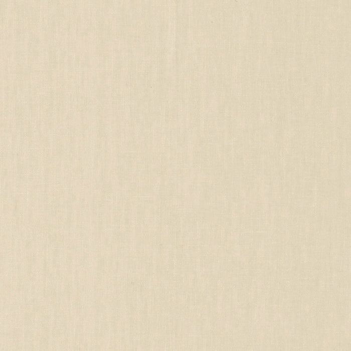 Schumacher Lange Glazed Linen Vanilla Fabric Sample 69332