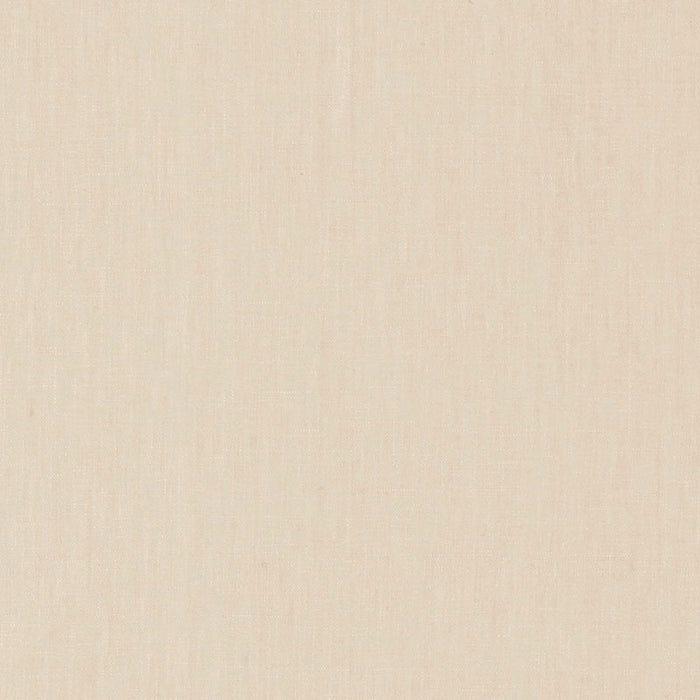 Schumacher Lange Glazed Linen Cafe Creme Fabric Sample 69334