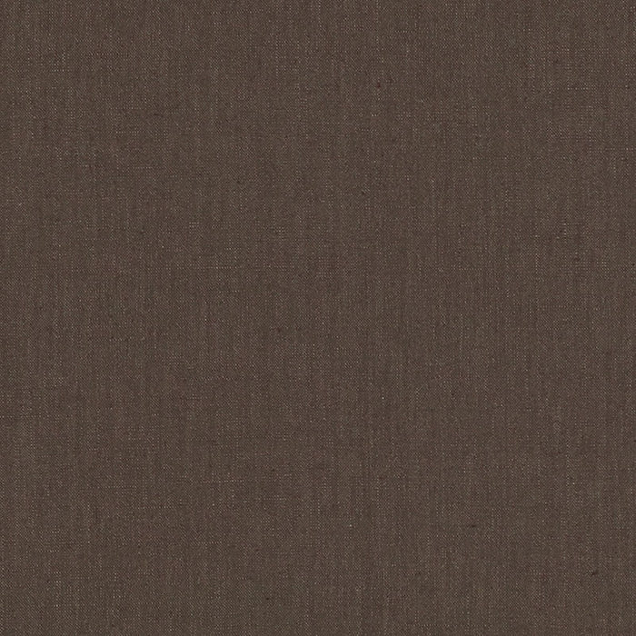 Schumacher Lange Glazed Linen Espresso Fabric Sample 69338