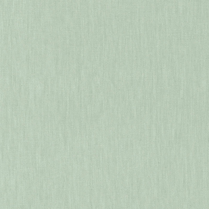 Schumacher Lange Glazed Linen Menthe Fabric Sample 69352