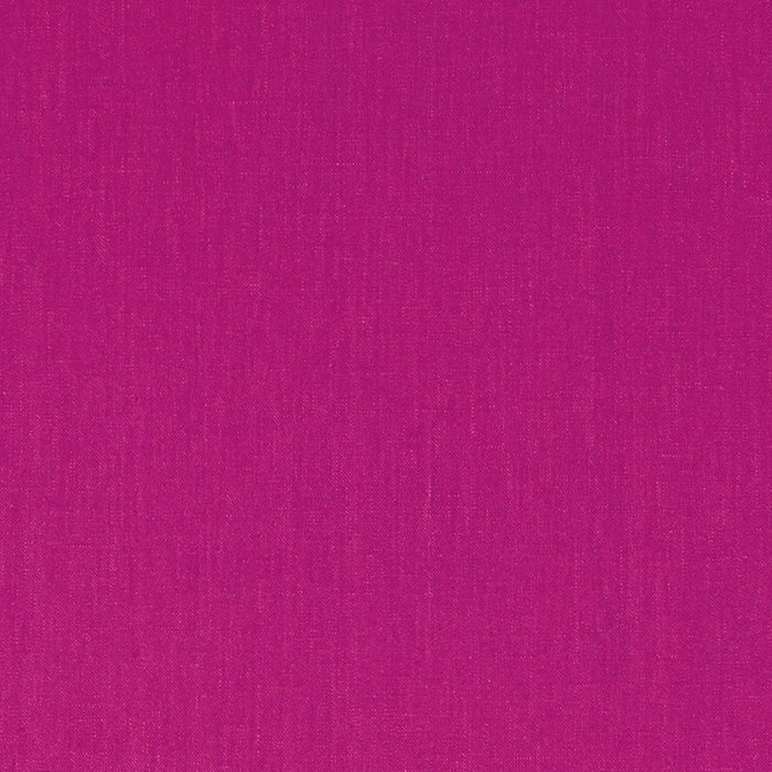 Schumacher Lange Glazed Linen Magenta Fabric Sample 69361