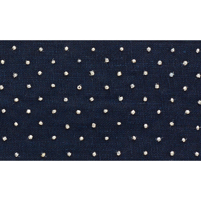 Schumacher Northern Lights Beaded Tape Navy Trim 70621