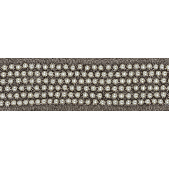 Schumacher Garbo Tape Grey Trim 70702