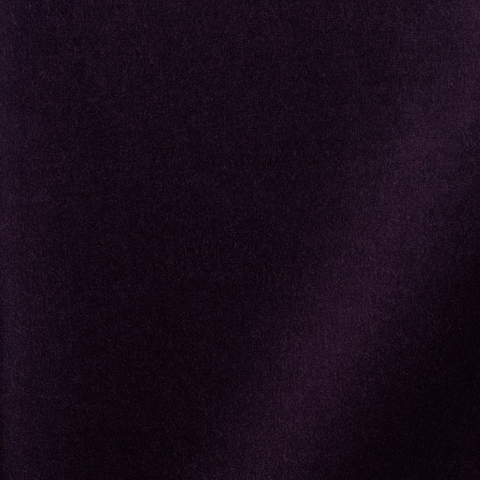 Schumacher Rocky Performance Velvet Aubergine Fabric 70825