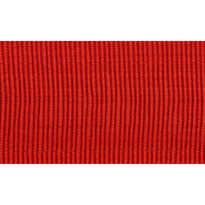 Schumacher Wide Faille Tape Red Trim 70849