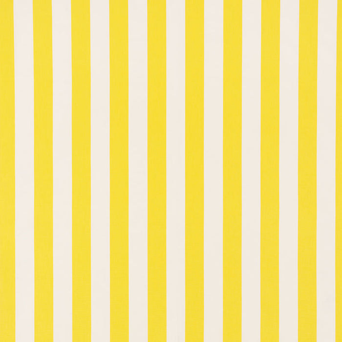 Schumacher Andy Stripe Yellow Fabric Sample 71327