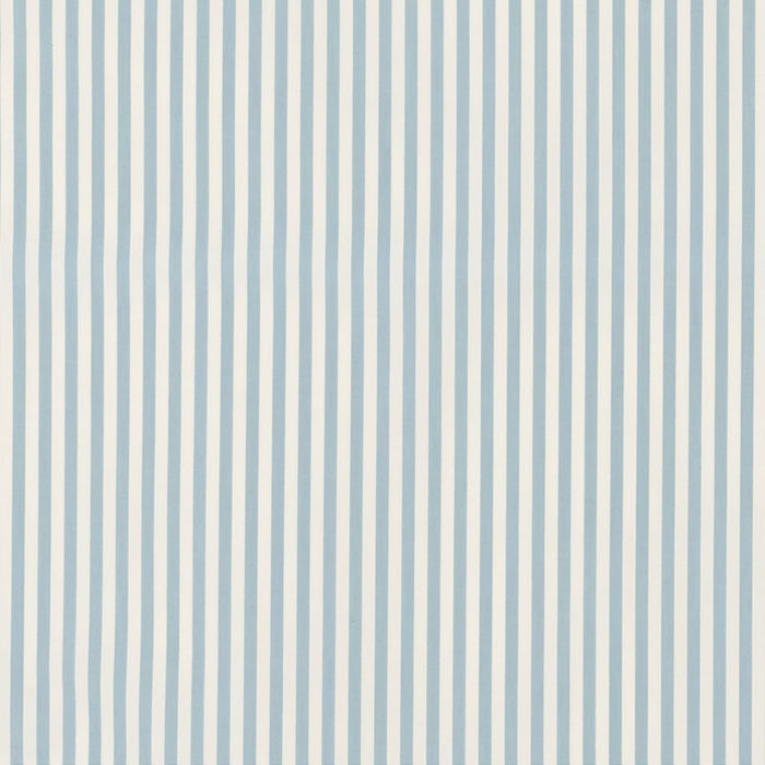 Schumacher Brigitte Stripe Sky Fabric 71345