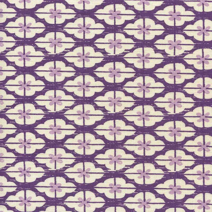 China Seas Kyoto Two Color Purple Lilac Fabric Sample 7135-07