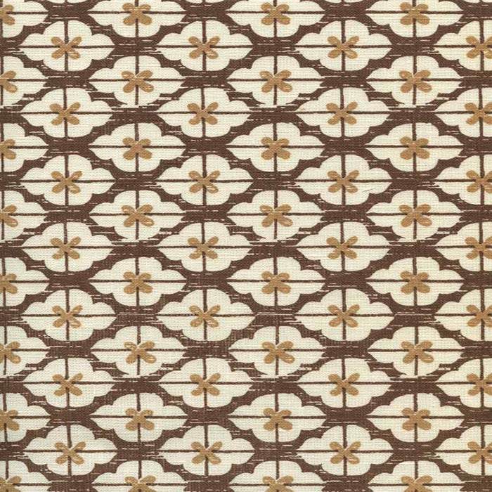 China Seas Kyoto Two Color Brown Camel Fabric 7135-09