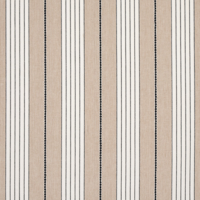 Schumacher Audrey Stripe Natural Fabric 71375