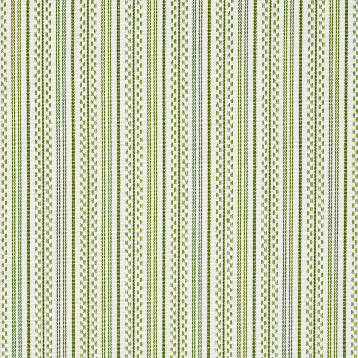 Schumacher Jack Stripe Green Fabric Sample 71416