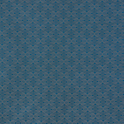 Schumacher Apollo Peacock Fabric 71653