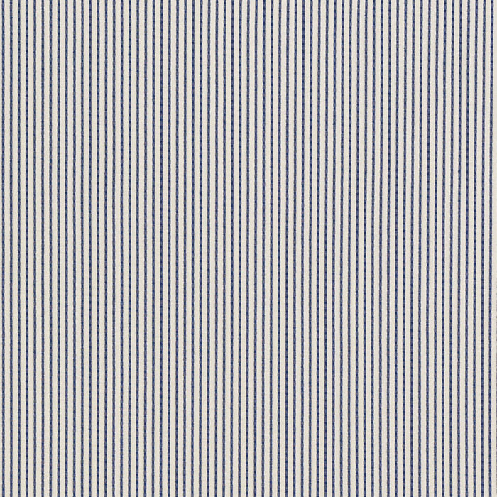Schumacher Stitched Stripe Indoor/Outdoor Navy Fabric 71743