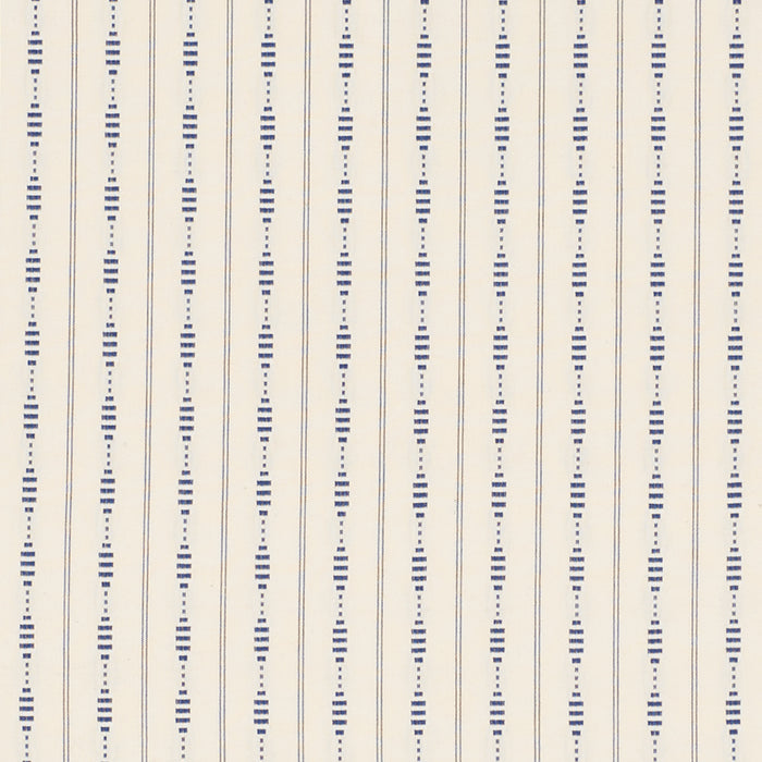 Schumacher Rania Stripe Navy Fabric 71901