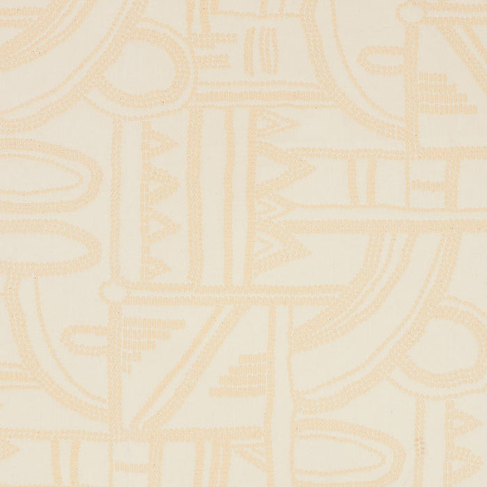Schumacher Nadia Matelasse Ivory Fabric 71920