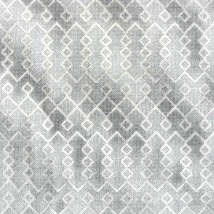Schumacher Bricolette Grey Fabric Sample 72112