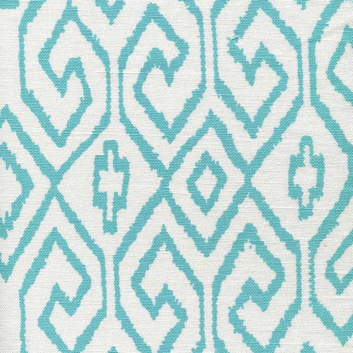 China Seas Aqua Iv Turquoise Fabric Sample 7240-04