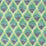 Schumacher Odisha Ikat Greens Fabric Sample 72640