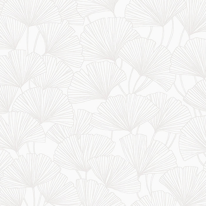 Schumacher Ginkgo Pearl Wallpaper 7264
