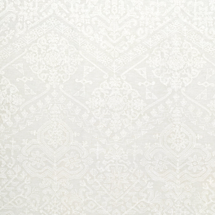 Schumacher Camilla Sheer Ivory Fabric Sample 72660
