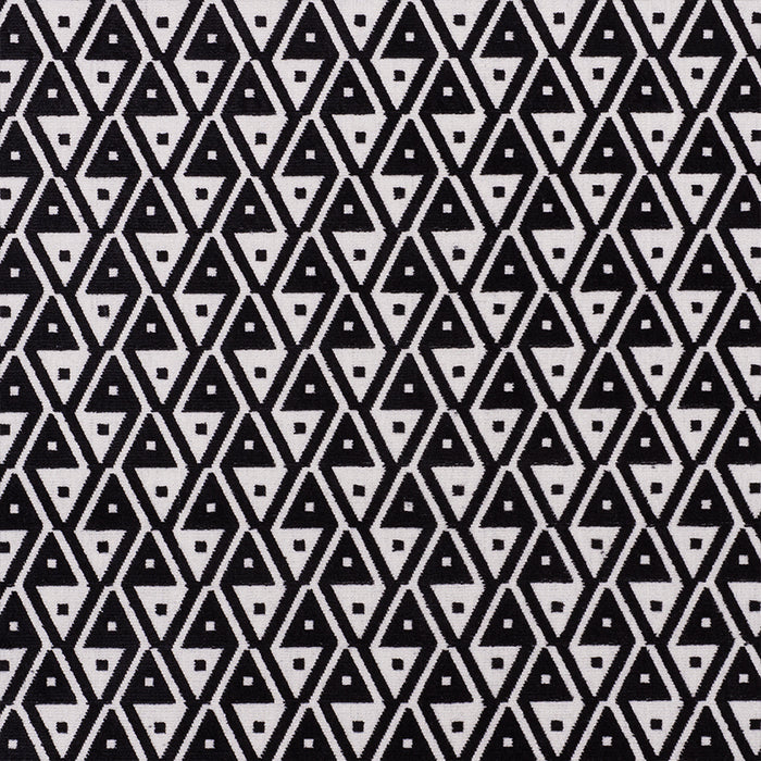 Schumacher Hoffmann Velvet Onyx Fabric 72992
