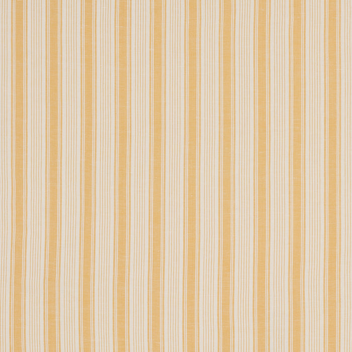 Schumacher Ojai Stripe Yellow Fabric 73006