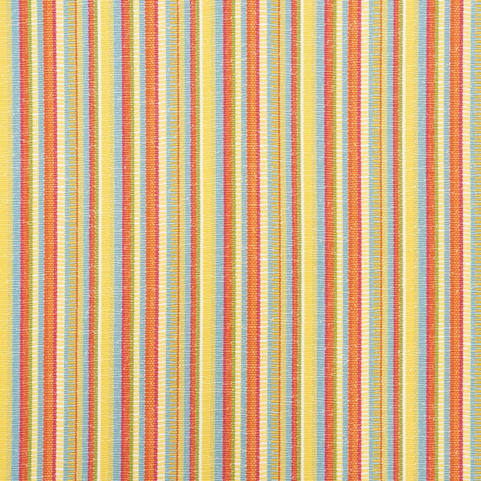 Schumacher Primavera Stripe Marigold Fabric 73110