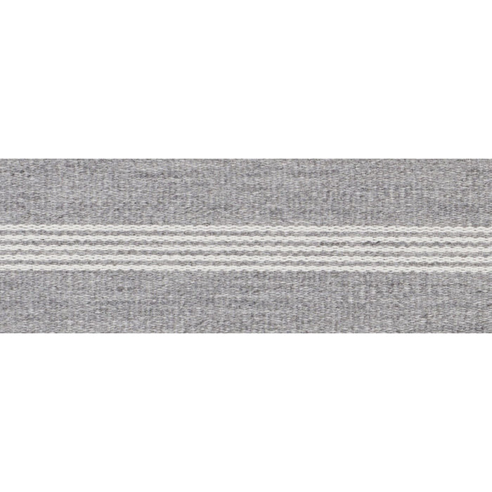 Schumacher Nilsson Tape Indoor/Outdoor Grey Trim 73640