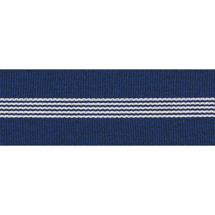 Schumacher Nilsson Tape Indoor/Outdoor Navy Trim 73642