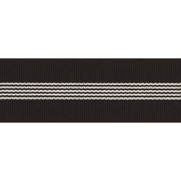 Schumacher Nilsson Tape Indoor/Outdoor Black Trim 73643
