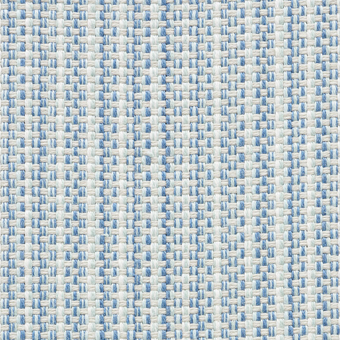 Schumacher Rustic Basketweave Sky Fabric 73882