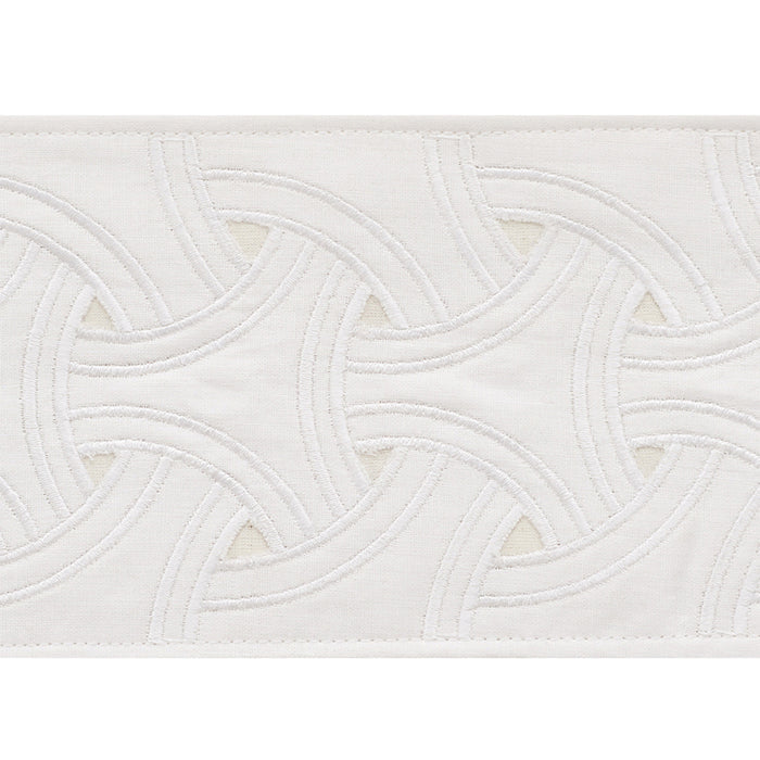 Schumacher Lynx Tape Ivory Trim 74390