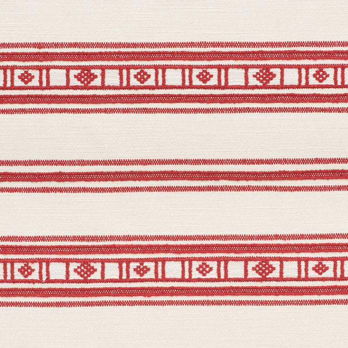 Schumacher Buena Vista Red Fabric 74480