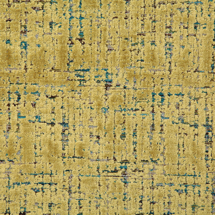 Pindler Kaleidoscope Brass Fabric 7448