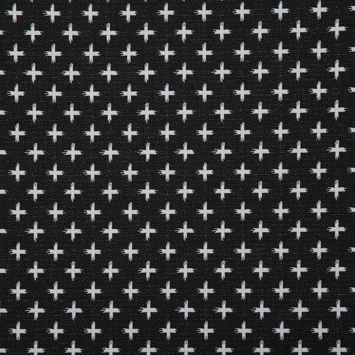 Pindler Crosshatch Charcoal Fabric 7453