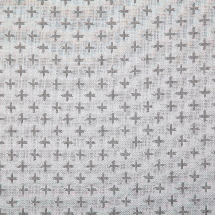 Pindler Crosshatch Grey Fabric 7453