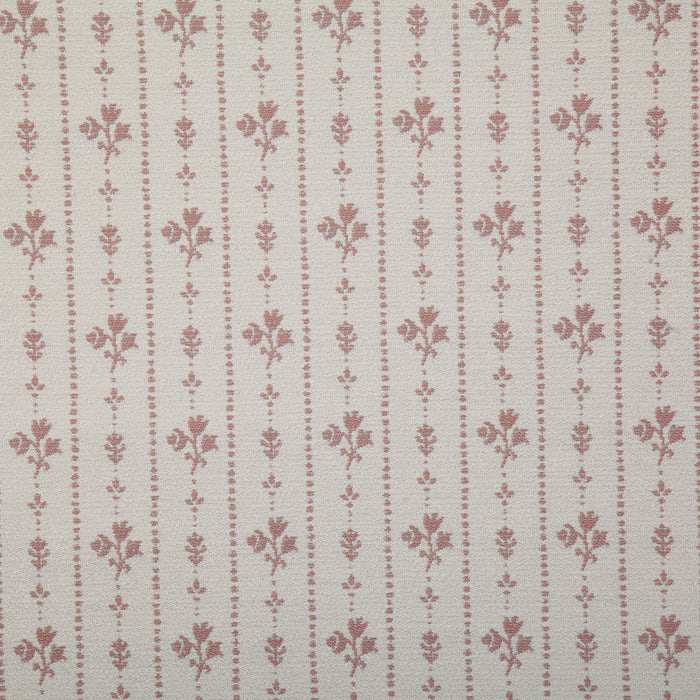 Pindler Floral Stripe Pink Fabric 7457