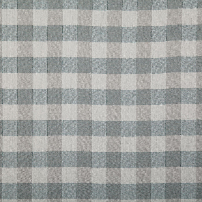 Pindler Gingham Aqua Fabric 7458