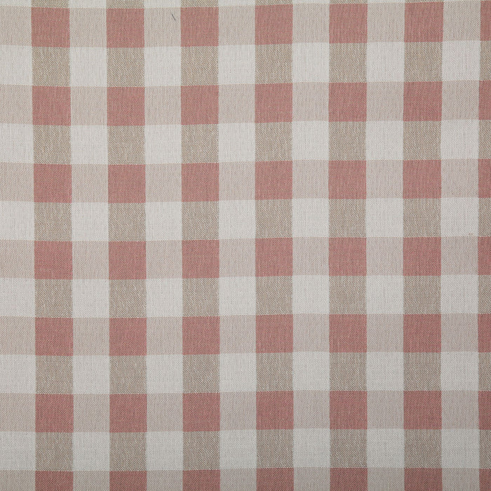 Pindler Gingham Pink Fabric 7458