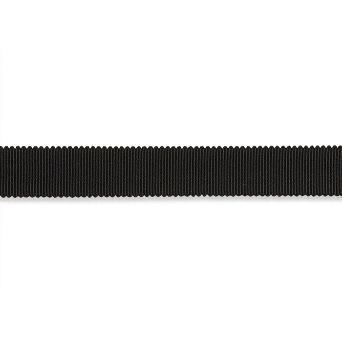 Schumacher Pierre Silk Gimp Medium Black Trim Sample 74671