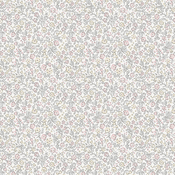 Schumacher Jasmine Ivory Wallpaper 7468