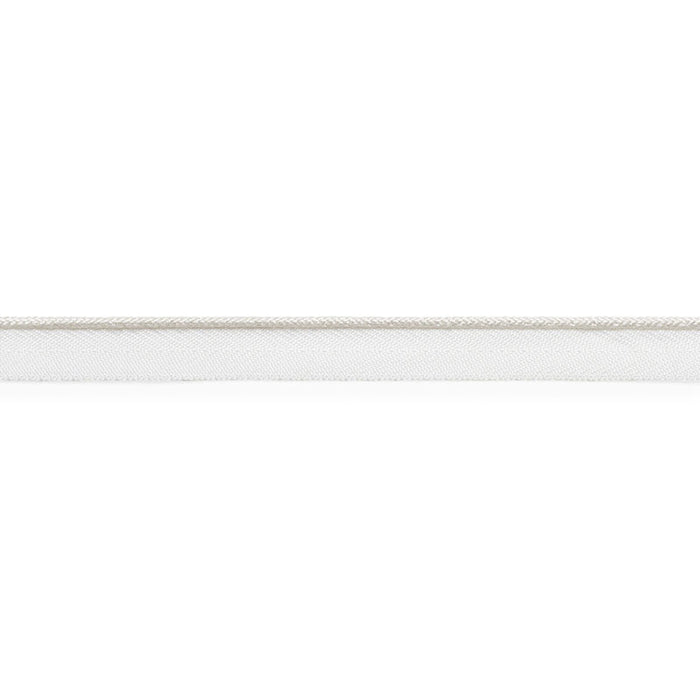 Schumacher Cedric Cotton Lip Cord Narrow Ivory Trim 74760