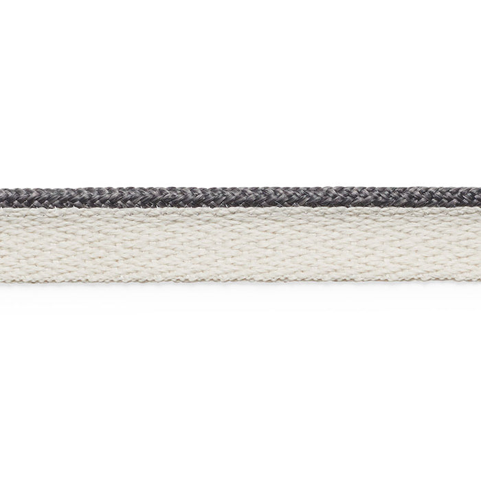 Schumacher Coleman Lip Cord Charcoal Trim 74929