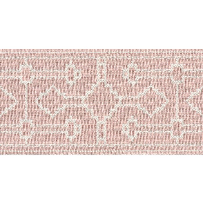 Schumacher Filbert Tape Blush Trim 75280
