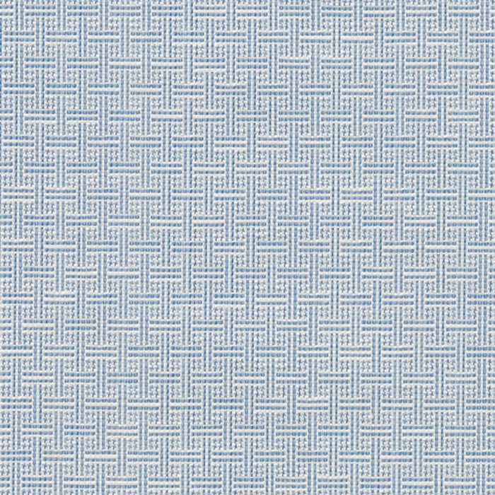 Schumacher Brickell Indoor/Outdoor Blue Fabric Sample 75930