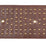Schumacher Studded Leather Trim Brown Trim 76091