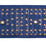 Schumacher Studded Leather Trim Navy Trim 76093